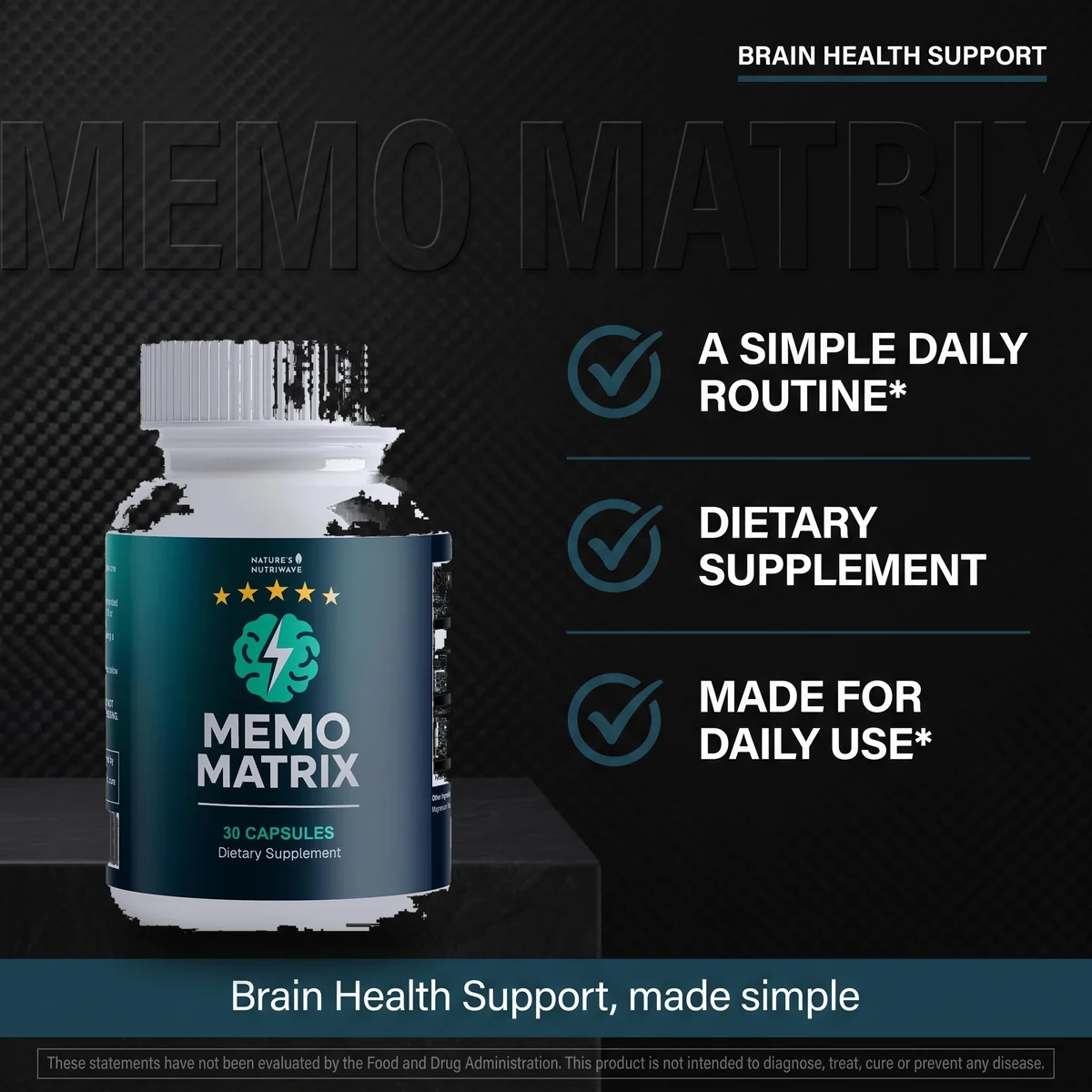 Why Memo Matrix: a simple daily nootropic routine for memory and focus