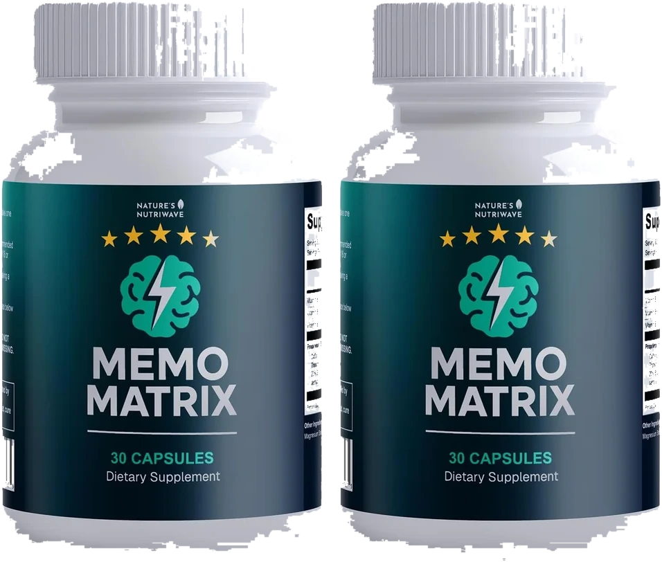 Memo Matrix 2-bottle nootropic supplement package