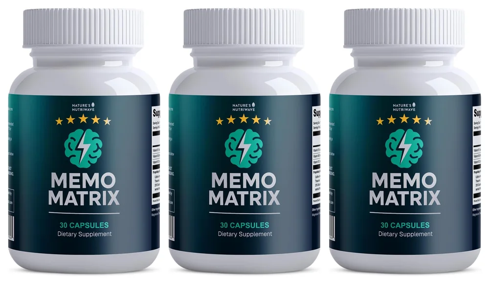 Memo Matrix three-bottle 90-day nootropic supply from the official store