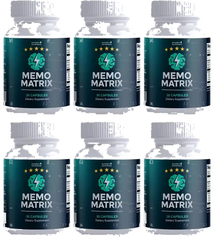 Memo Matrix 6-bottle best-value nootropic supplement package